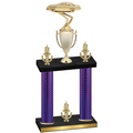 Double Purple Carbon Fiber Victory Cars Trophy