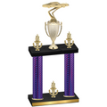 Double Purple Carbon Fiber Victory Cars Trophy