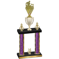 Double Purple Glacier Year Rugby Trophy