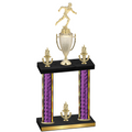Double Purple Glacier Victory Running Trophy