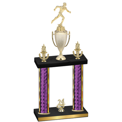 Double Purple Glacier Year Running Trophy