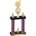Double Purple Glacier Victory Swimming Trophy