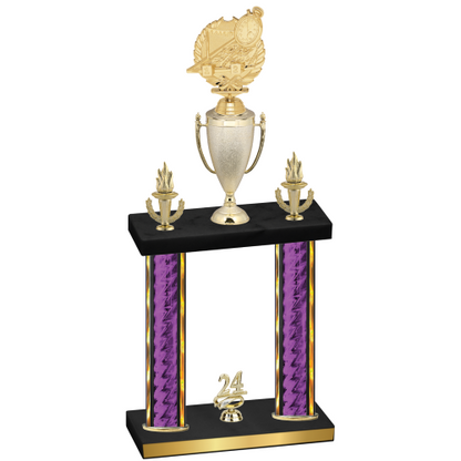 Double Purple Glacier Year Swimming Trophy