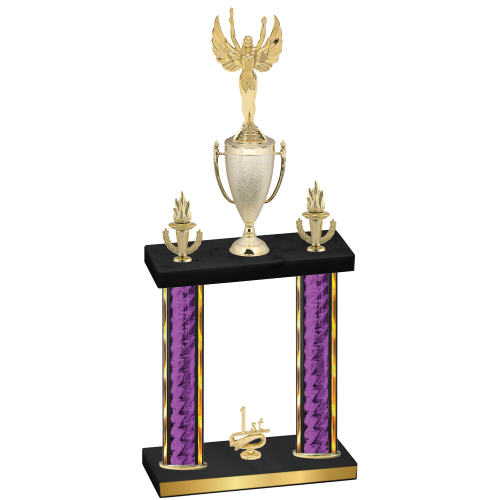 Double Purple Glacier First Place Victory Trophy