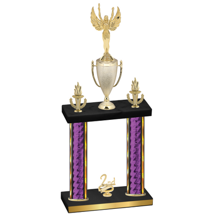 Double Purple Glacier Second Place Victory Trophy