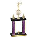 Double Purple Glacier Year Archery Trophy