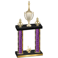 Double Purple Glacier First Place Chess Trophy