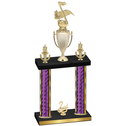 Double Purple Glacier Second Place Music Trophy