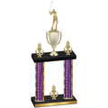 Double Purple Glacier Victory Golf Trophy