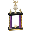 Double Purple Glacier Third Place Academics Trophy