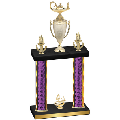 Double Purple Glacier Fourth Place Academics Trophy