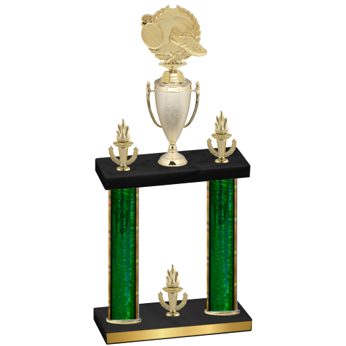 Double Green Glacier Victory Running Trophy
