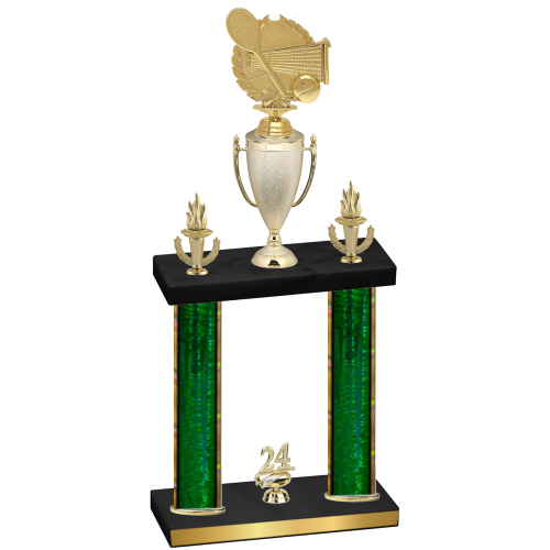 Double Green Glacier Year Tennis Trophy