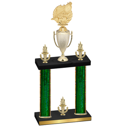 Double Green Glacier Victory Swimming Trophy