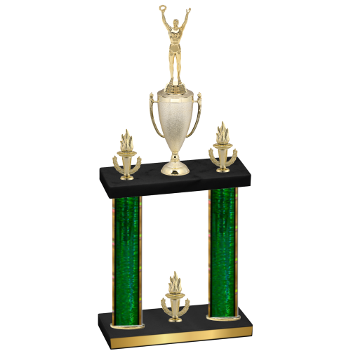 Double Green Glacier Victory Victory Trophy