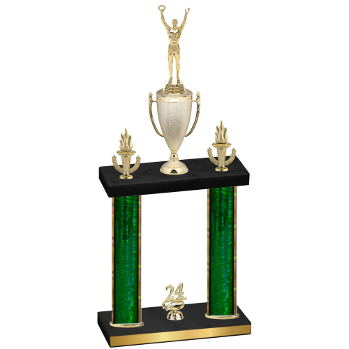 Double Green Glacier Year Victory Trophy