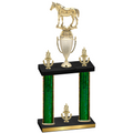 Double Green Glacier Victory Horses Trophy