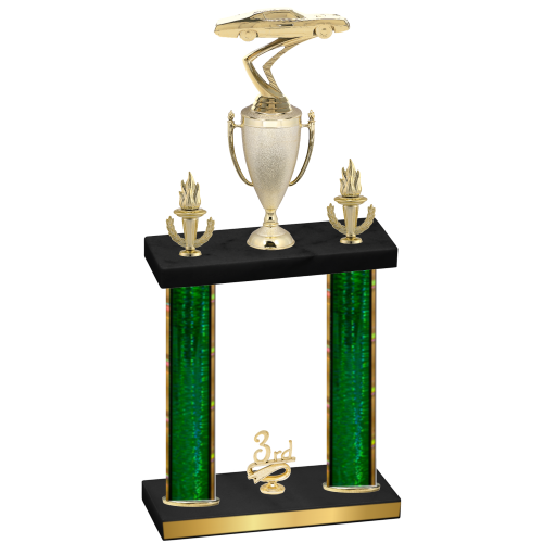 Double Green Glacier Third Place Cars Trophy