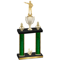 Double Green Glacier Third Place Shooter Trophy