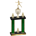 Double Green Glacier Victory Skater Trophy