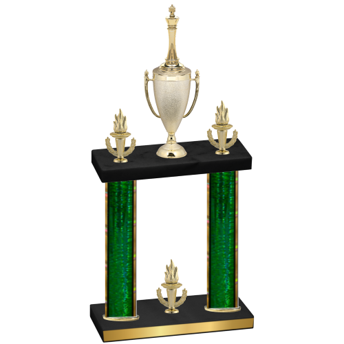 Double Green Glacier Victory Chess Trophy