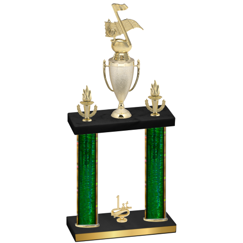Double Green Glacier First Place Music Trophy