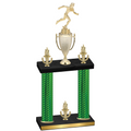 Double Green Carbon Fiber Victory Running Trophy