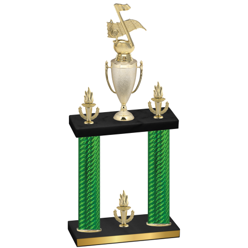Double Green Carbon Fiber Victory Music Trophy