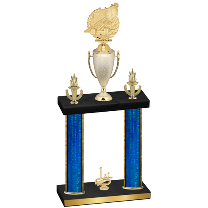 Double Blue Glacier First Place Swimming Trophy