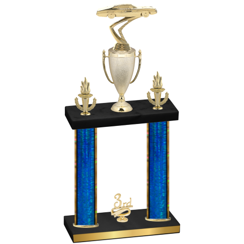 Double Blue Glacier Third Place Cars Trophy