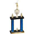 Double Blue Glacier Year Golf Trophy