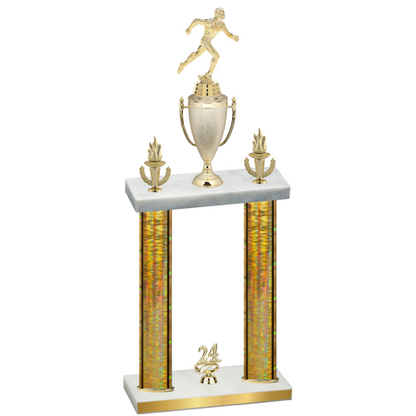 Double Gold Glacier Year Running Trophy