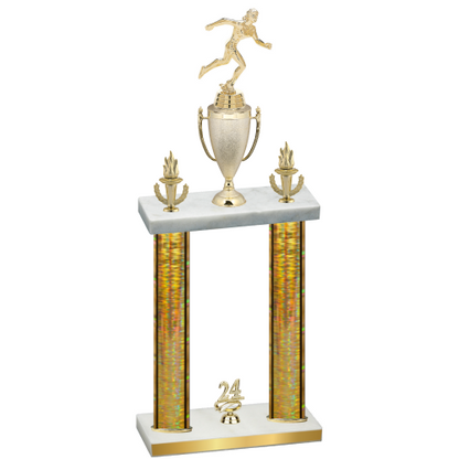 Double Gold Glacier Year Running Trophy