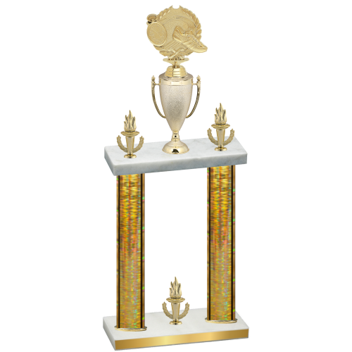 Double Gold Glacier Victory Running Trophy
