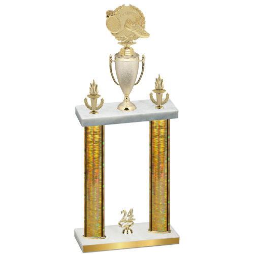 Double Gold Glacier Year Running Trophy