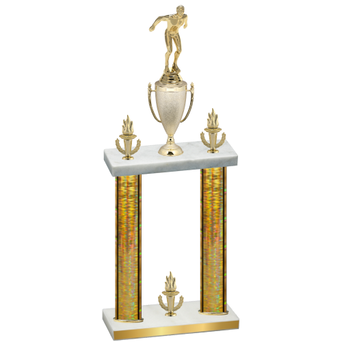 Double Gold Glacier Victory Swimming Trophy