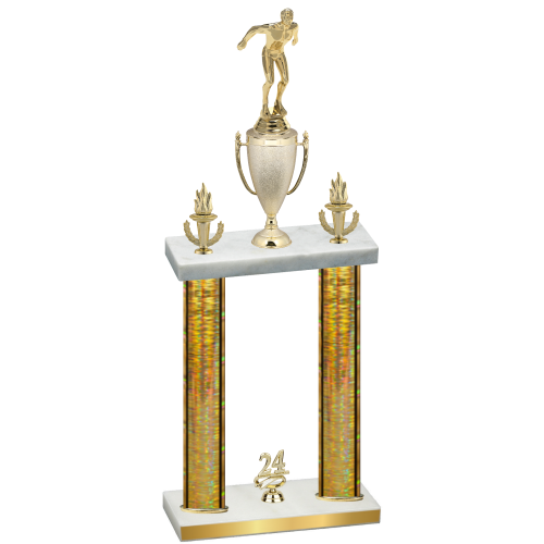 Double Gold Glacier Year Swimming Trophy