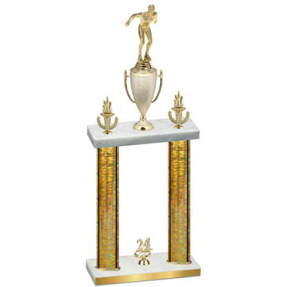 Double Gold Glacier Year Swimming Trophy