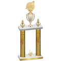 Double Gold Glacier First Place Swimming Trophy