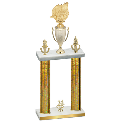 Double Gold Glacier Year Swimming Trophy