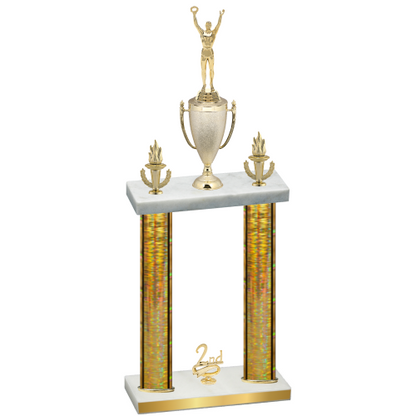 Double Gold Glacier Second Place Victory Trophy