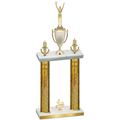 Double Gold Glacier Fourth Place Victory Trophy