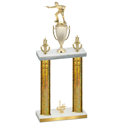 Double Gold Glacier First Place Shooter Trophy
