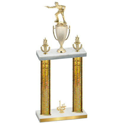 Double Gold Glacier First Place Shooter Trophy