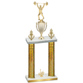 Double Gold Glacier First Place Weights Trophy