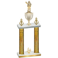 Double Gold Glacier Fourth Place Holiday Trophy