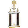 Double Black Glacier Fourth Place Running Trophy