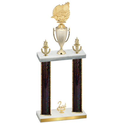 Double Black Glacier Second Place Swimming Trophy