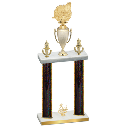 Double Black Glacier Third Place Swimming Trophy