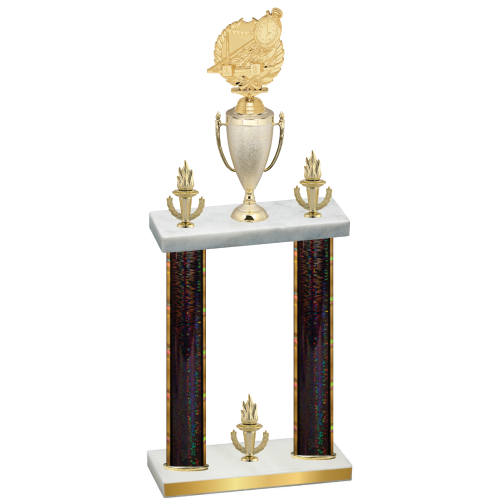 Double Black Glacier Victory Swimming Trophy